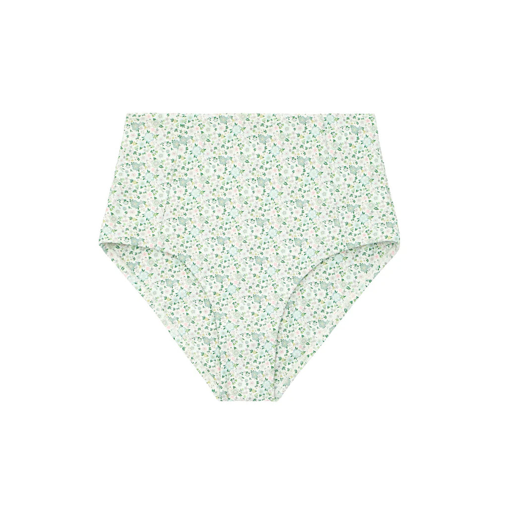 Women's Sea Marsh Floral High Waisted Bikini Bottom