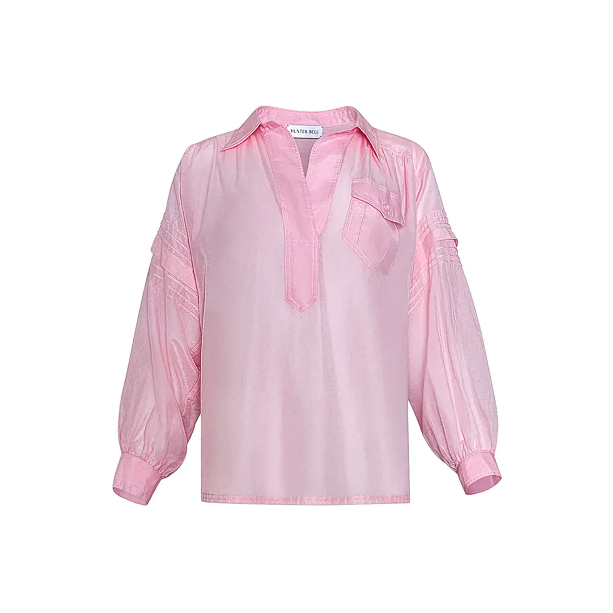 Evangeline Shirt in Pink Sand