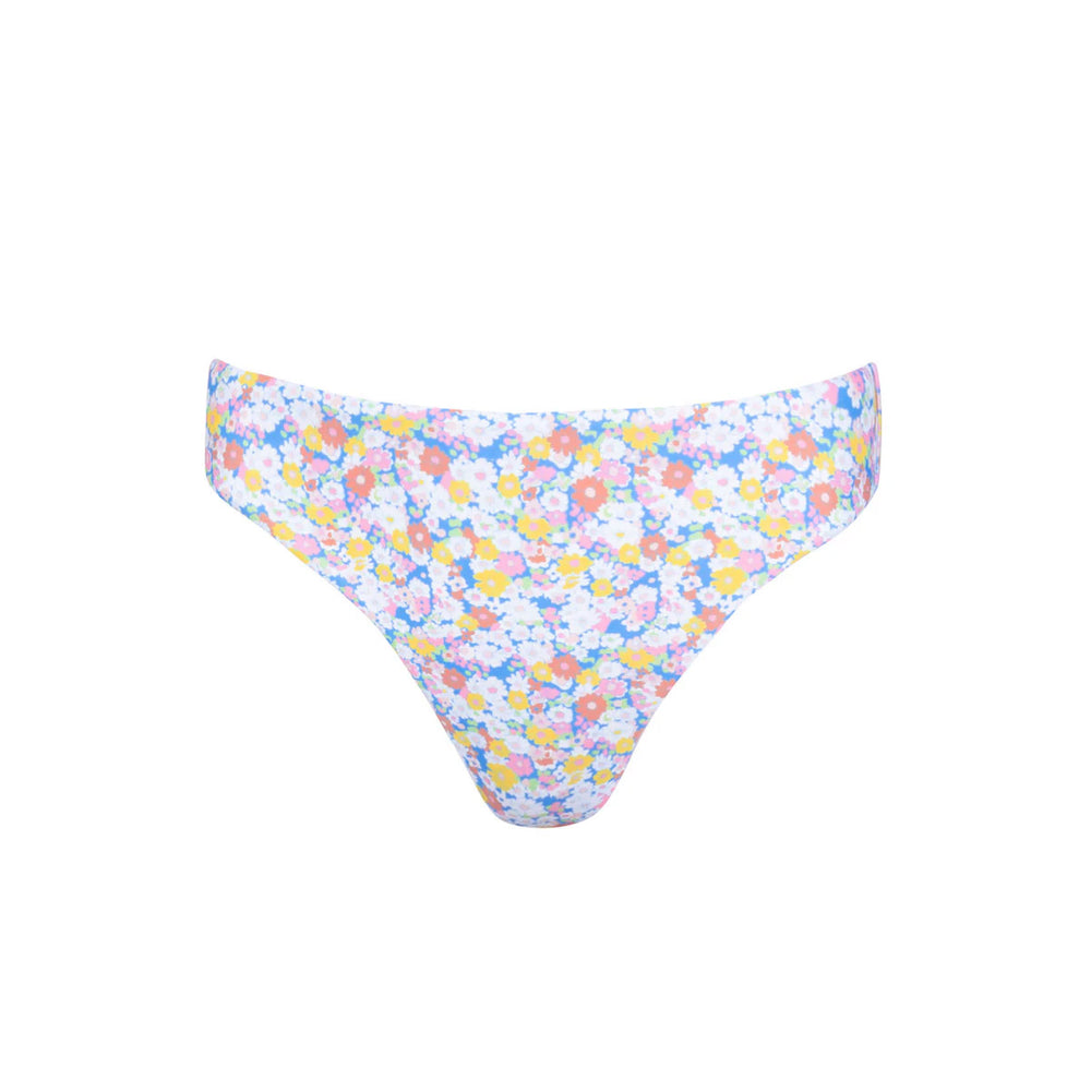 Women’s Jasmine Blossom Mid Rise Bikini Bottom