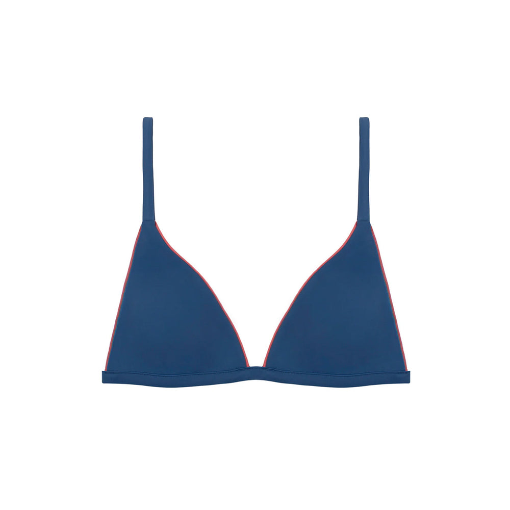 Women’s Newport Navy Triangle Bikini Top