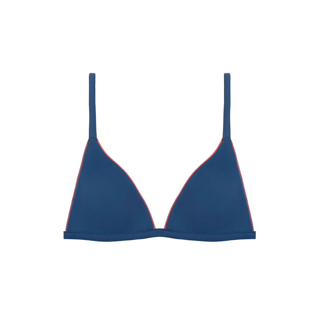 Women’s Newport Navy Triangle Bikini Top
