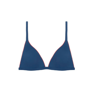 Women’s Newport Navy Triangle Bikini Top