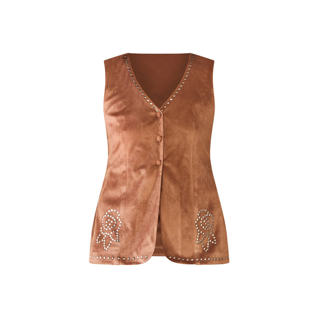 Alexa Top in Stockyards Tan