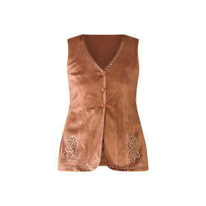 Alexa Top in Stockyards Tan