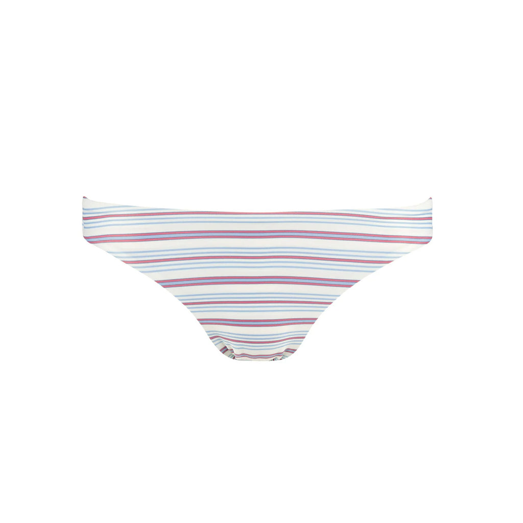 Women's Vintage Stripe Low Waist Bikini Bottom
