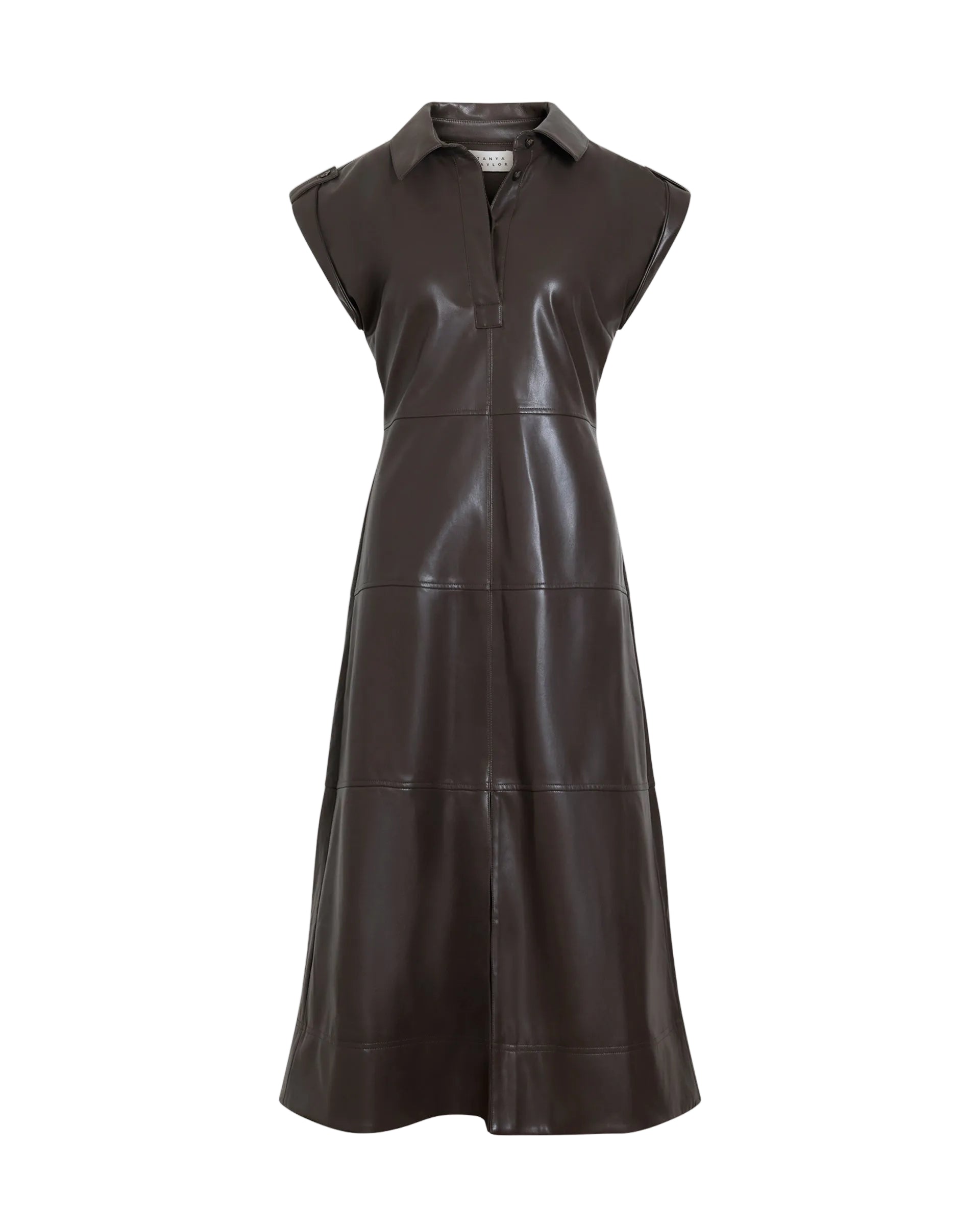 Shivi Dress in Dark Fig