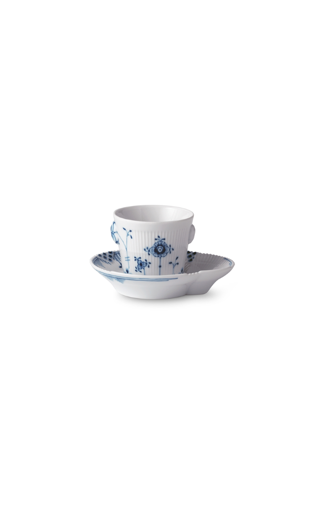 Blue Elements Espresso Cup & Saucer 3.25 Oz