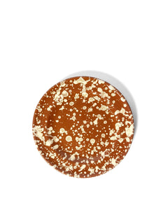 Splatter Side Plate in Terracotta & Cream, Set of 4