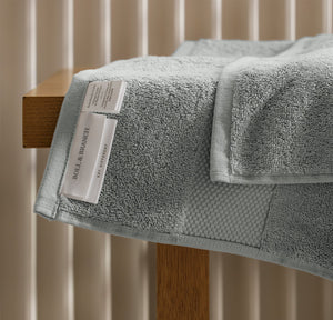 Plush Bath Sheet in Shore