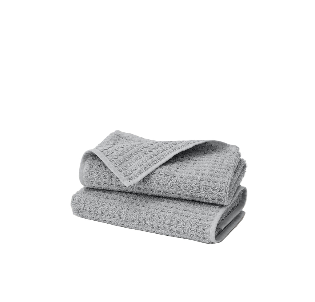 Turkish Waffle Hand Towel in Shore, Set of 2