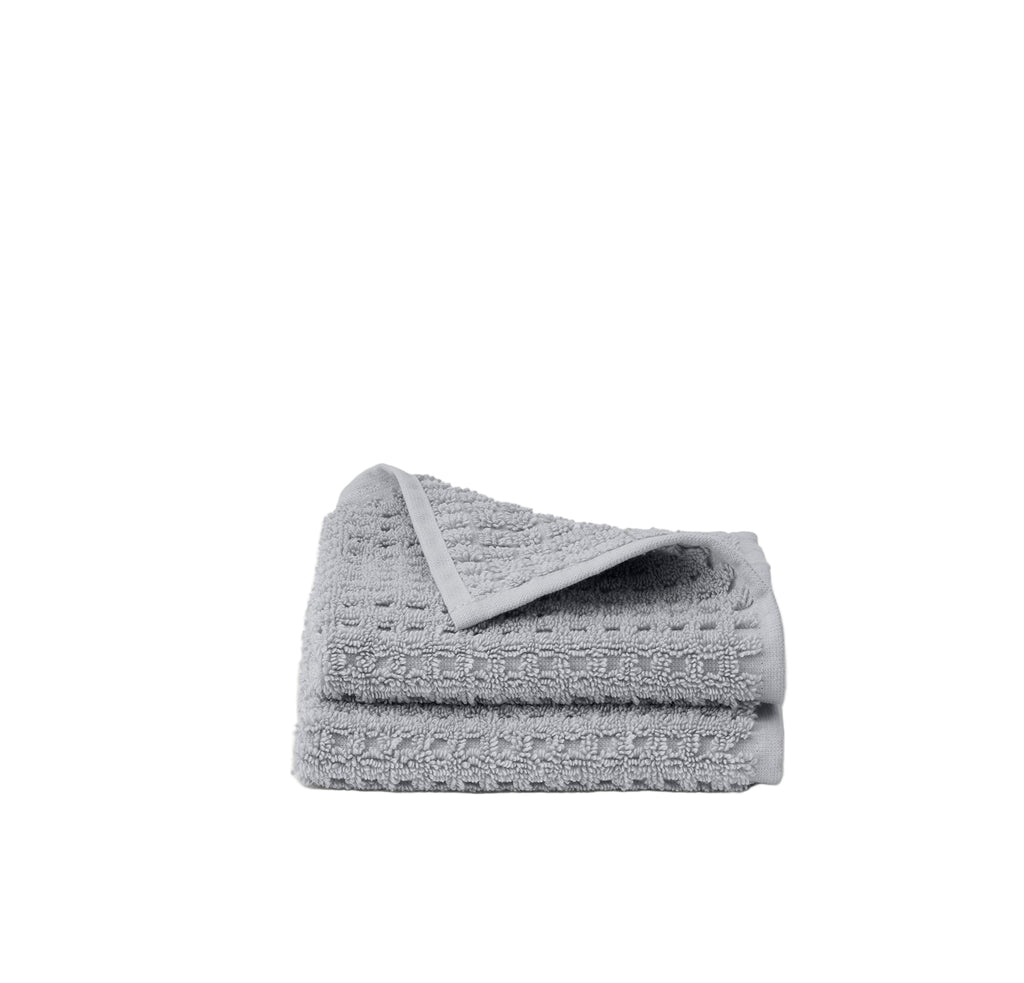 Turkish Waffle Washcloth in Shore, Set of 2