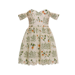 Poesia Uchuva Mini Dress