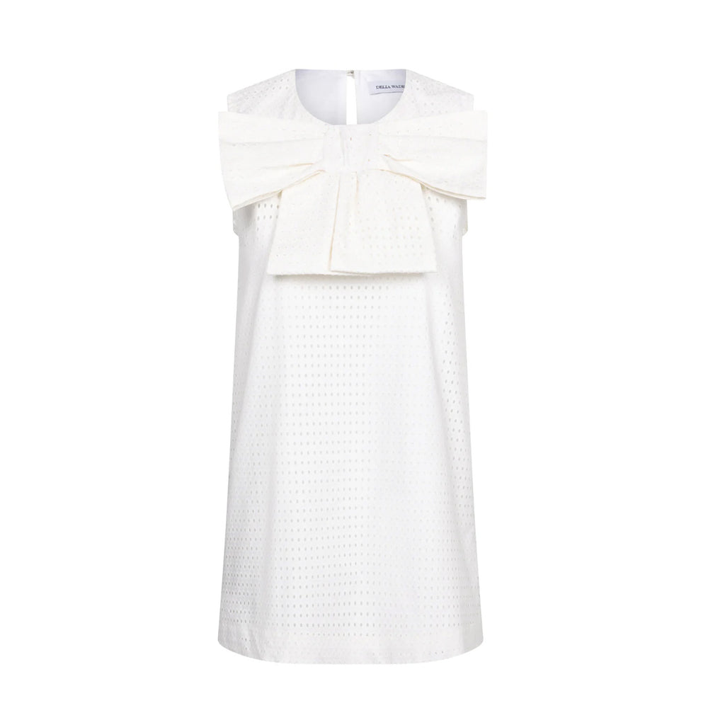 Mimi Dress in Broderie Anglaise