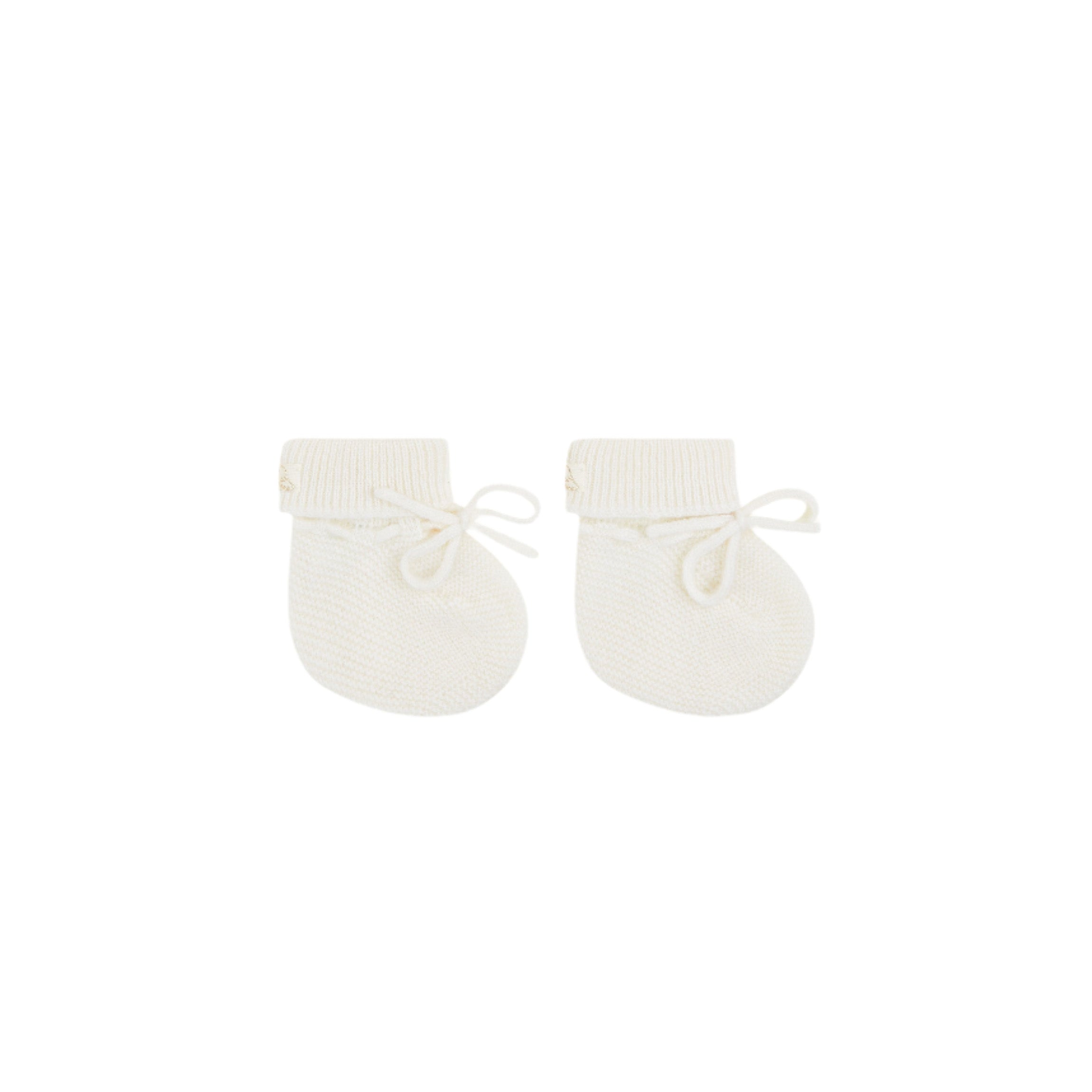 Cashmere Booties in Ivory