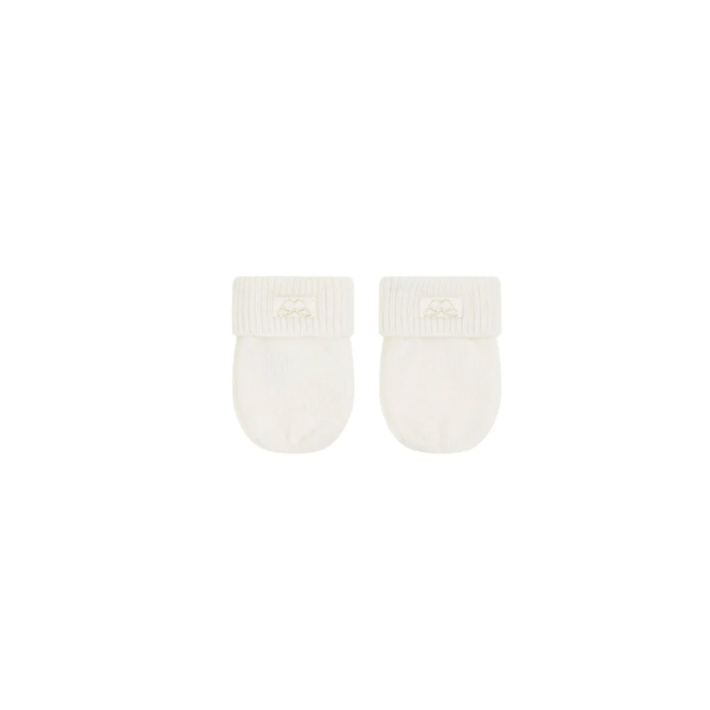 Cashmere Mittens in Ivory