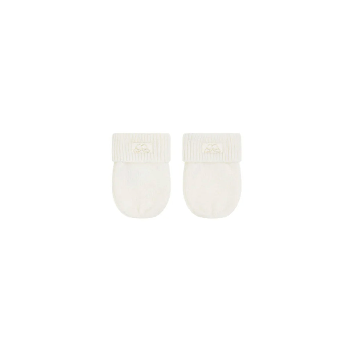 Cashmere Mittens in Ivory
