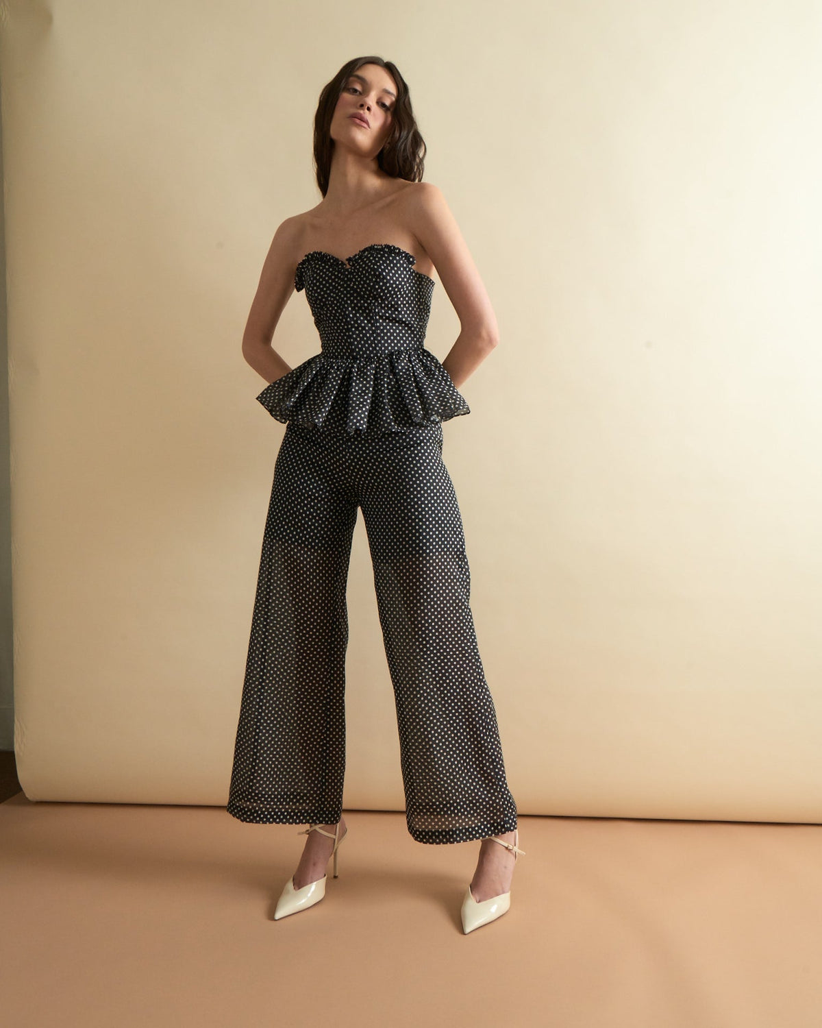 Libby Pant in Polka Dot