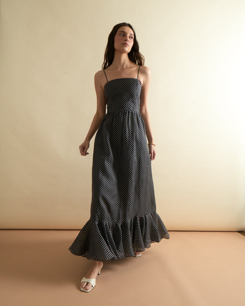 Powell Dress in Polka Dot