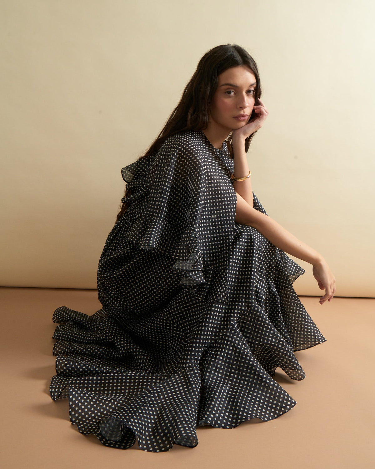 Powell Dress in Polka Dot