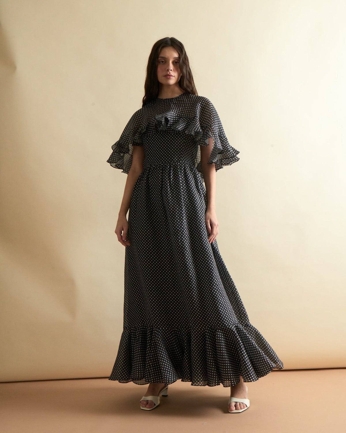 Powell Dress in Polka Dot