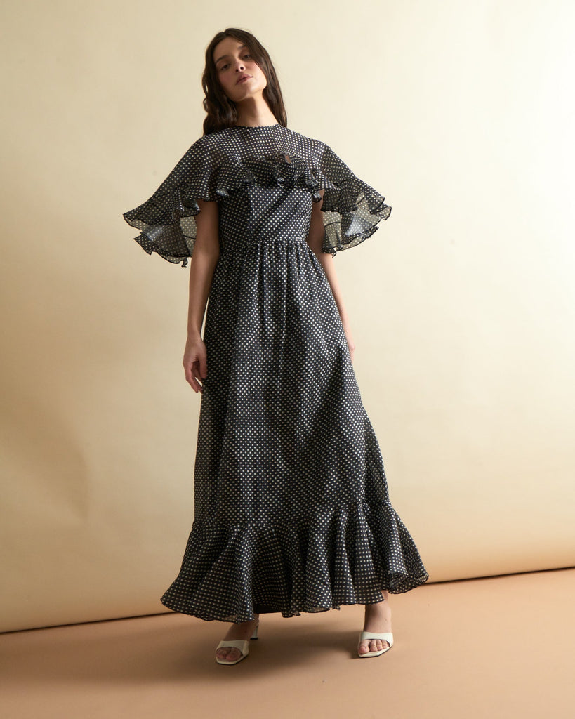 Powell Dress in Polka Dot