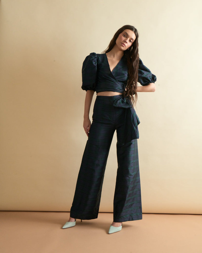 Libby Pant in Black Watch