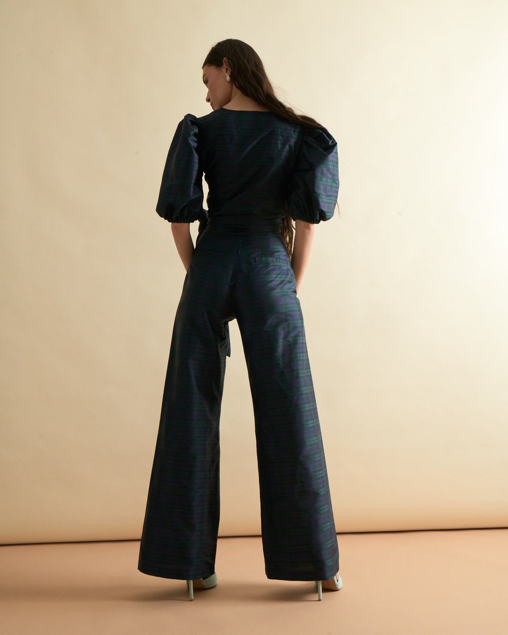 Libby Pant in Black Watch