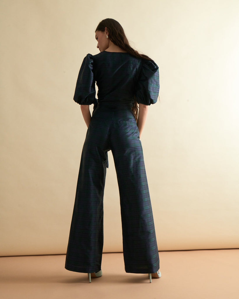 Libby Pant in Black Watch