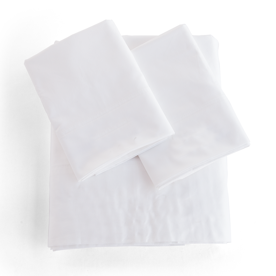 Cotton Sateen Sheet Set - Queen