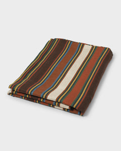 Tingere Natural Striped Tablecloth, Square