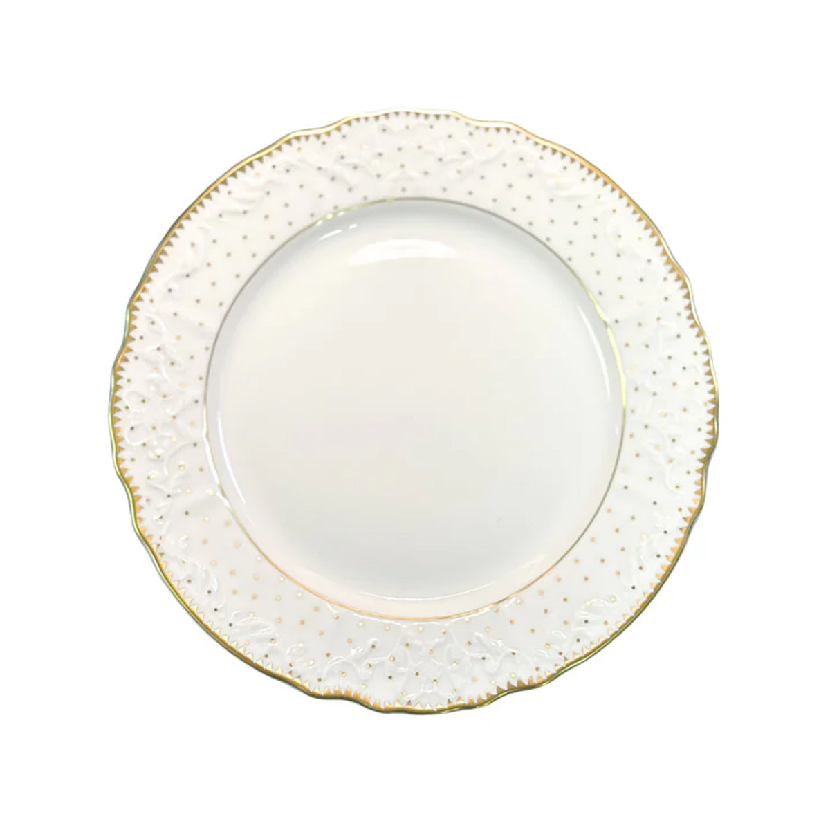 Simply Anna Polka Salad in White/Gold