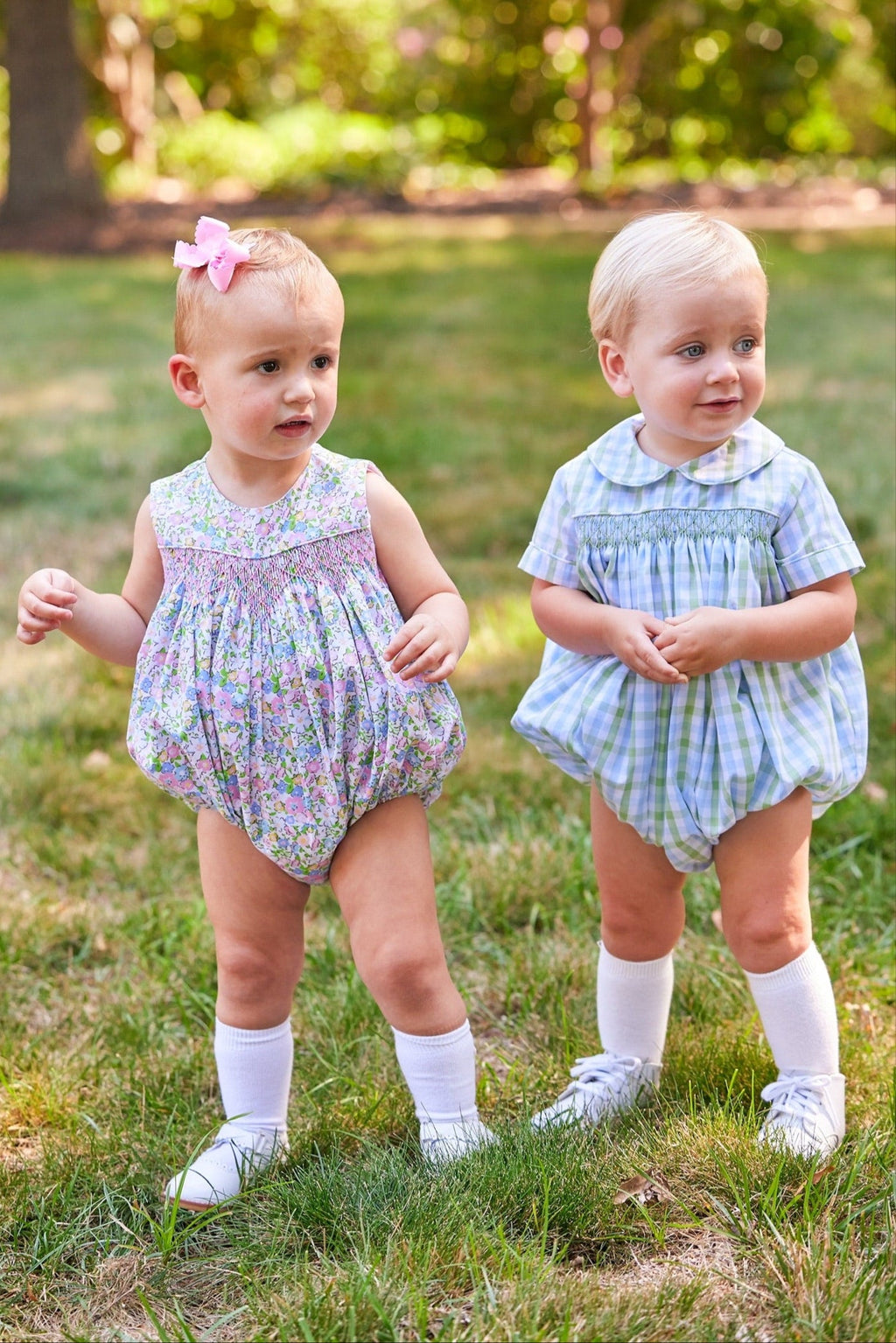 Simply Smocked Bubble Cheekwood Floral