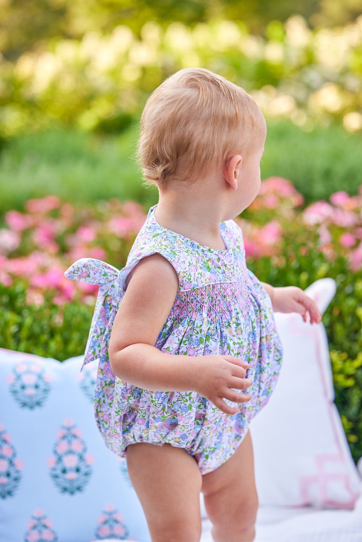 Simply Smocked Bubble Cheekwood Floral