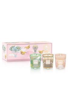 Trio Travel Candles My First Baobab Trio Singapore-Athens-Paris
