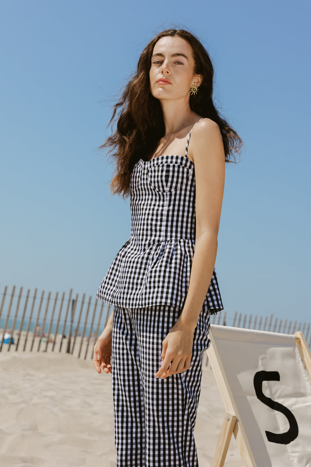 Friday Top Black & White - Sister Swim