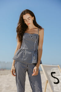 Friday Top Black & White - Sister Swim