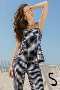 Friday Top Black & White - Sister Swim