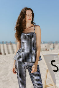 Friday Top Black & White - Sister Swim