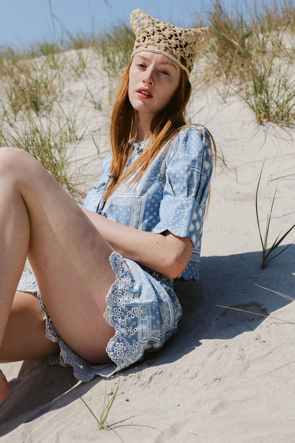 Monty Short Sky Bandana - Sister Swim
