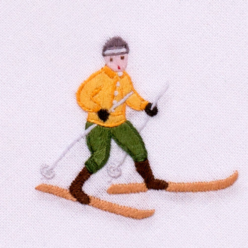 Henry Handwork Skiers Mix Cocktail Napkin - Thumbnail 3
