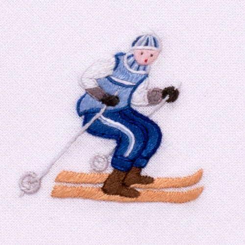 Henry Handwork Skiers Mix Cocktail Napkin - Thumbnail 2
