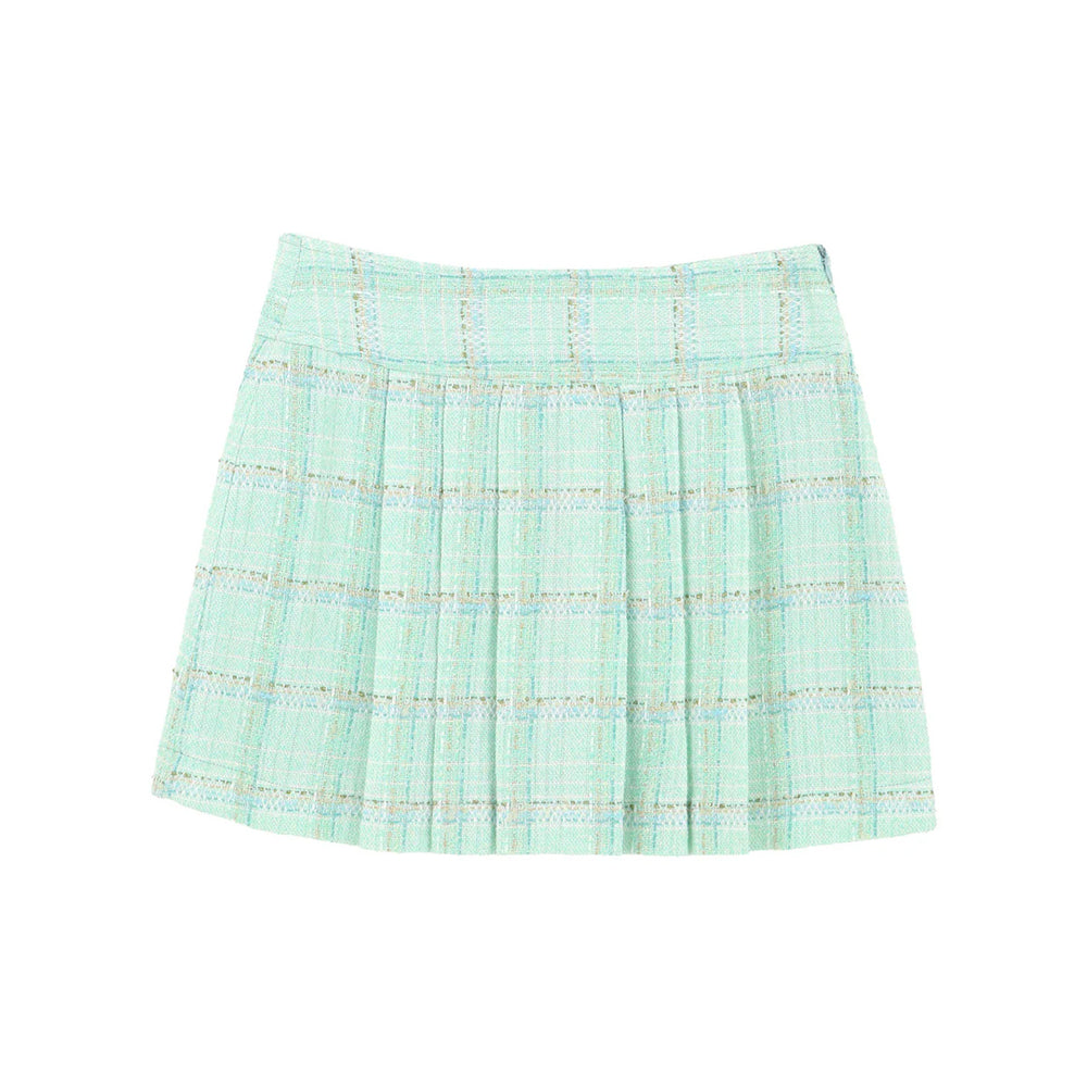 Lydia Skirt in Carré Menthe