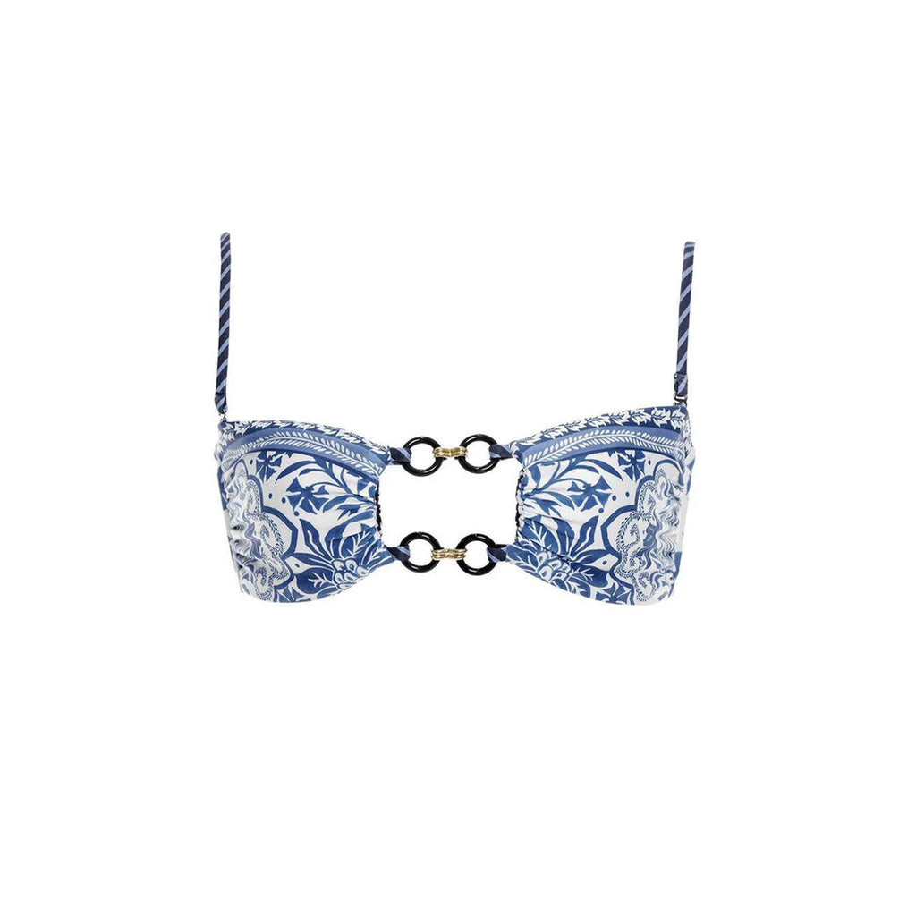 Lace Bikini Top in Batik