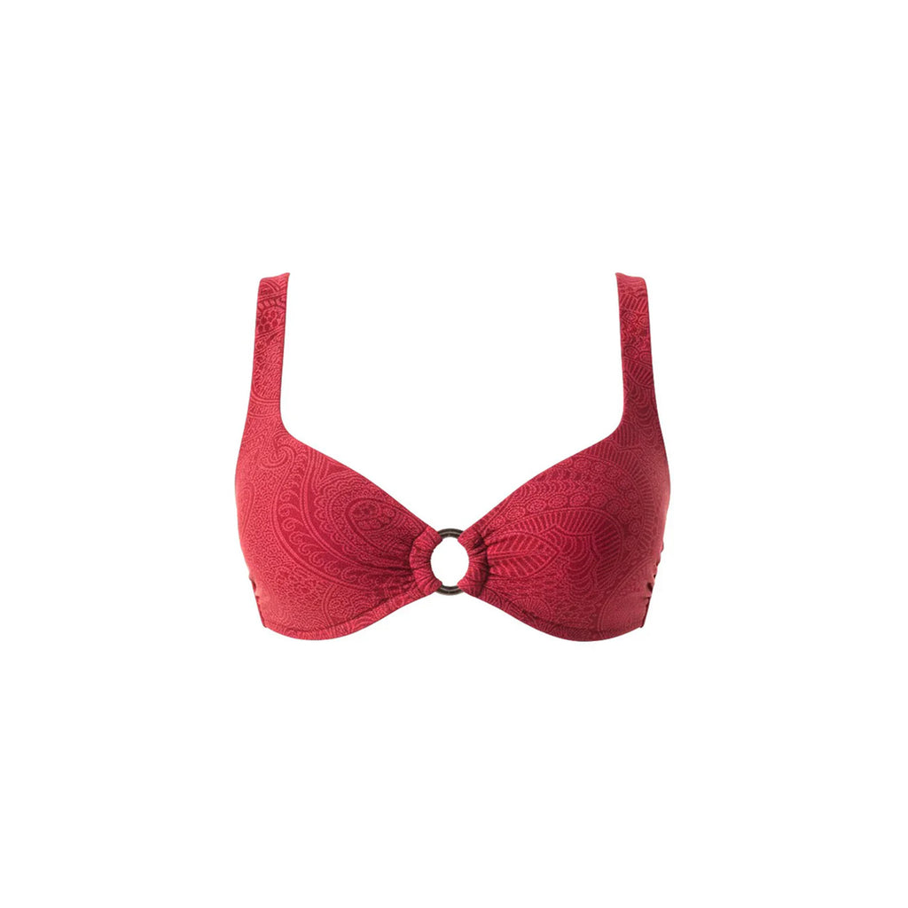 The Lori Bikini Top in Paprika