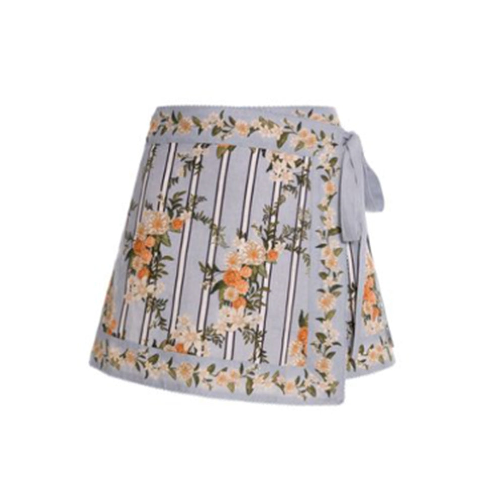 Luna Mini Skirt in Valle