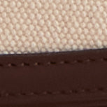 Jane in Canvas Natural & Supple Soft Chocolate