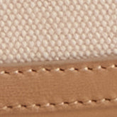 Romy Clutch in Canvas Natural & Supple Soft Natural