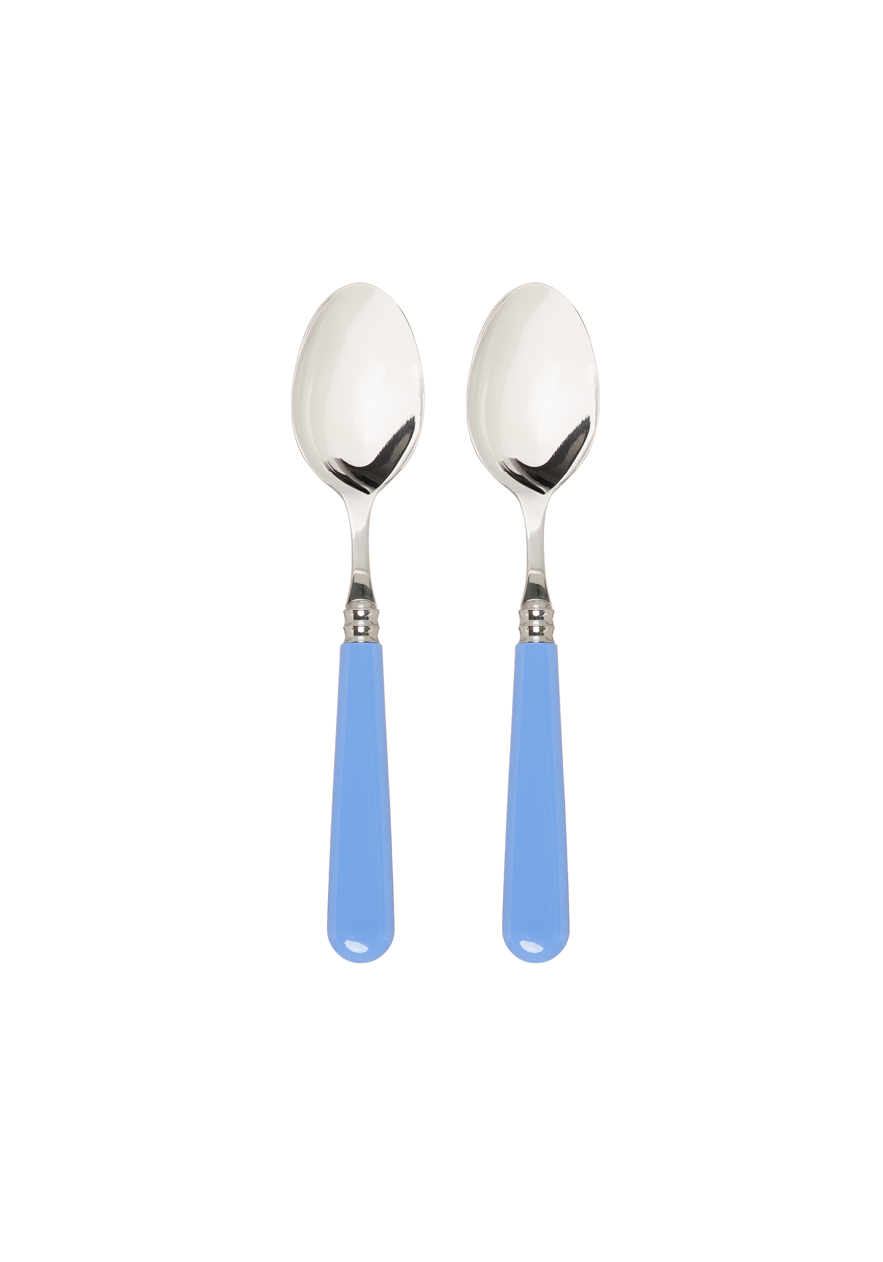 Sky Blue Teaspoons, Set of 2