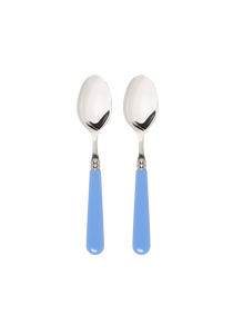 Sky Blue Teaspoons, Set of 2