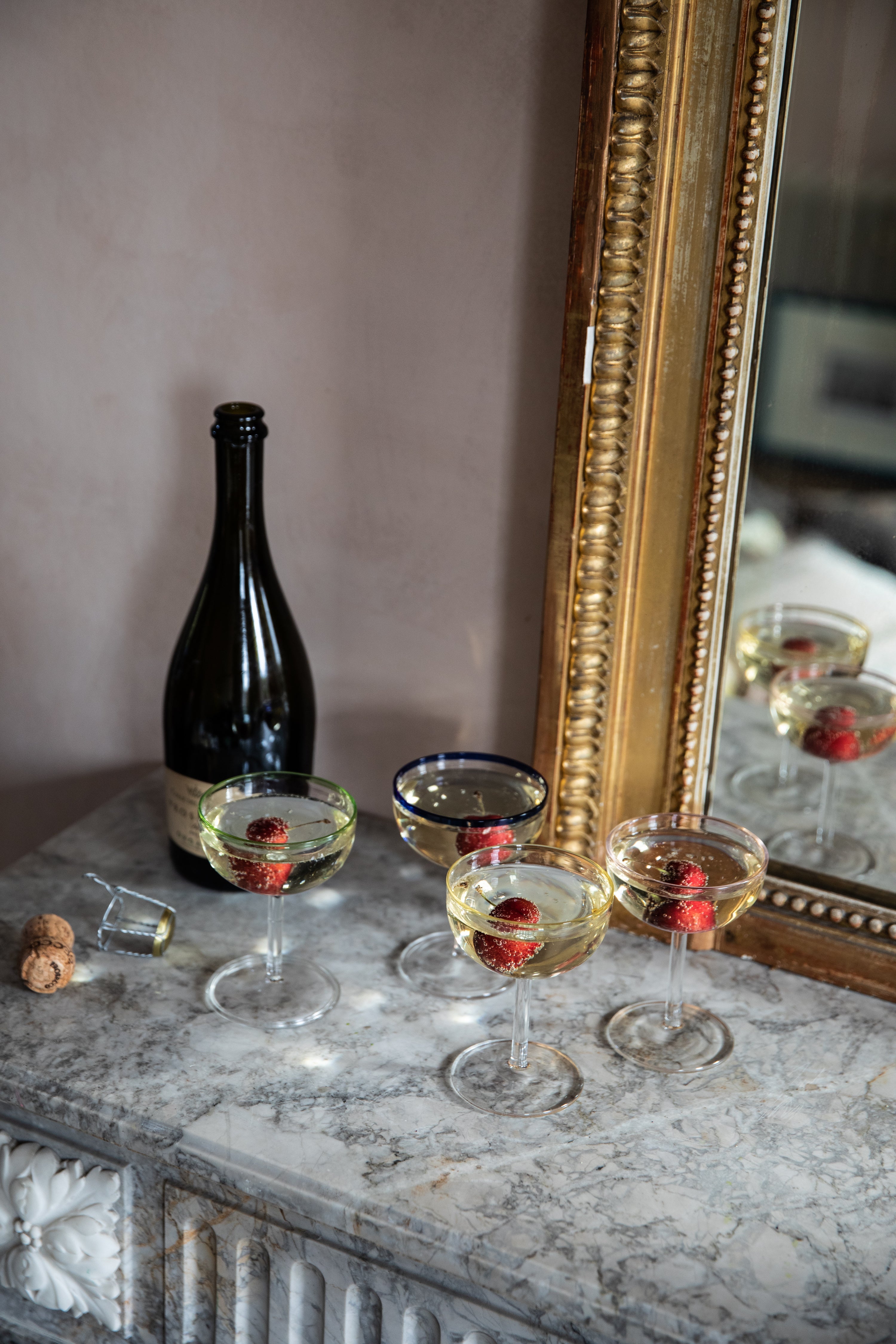 Confetti Coupes, Set of 4 - Skye McAlpine Tavola
